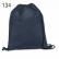 CARNABY. Sacola tipo mochila em 210D com cordões em preto