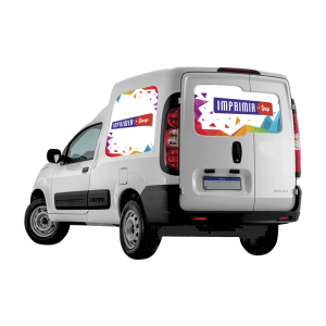 Adesivo para Fiorino - Lateral / Traseira Adesivo vinil 1 de 115x65 cm e  2 adesivos 135x80 cm Impressão UV  Produto sem aplicação / COM Adesivaçao 3 adesivos = 3m2 no Centro Niterói Material Produzido e Faturado por N.I.D.I. Ltda