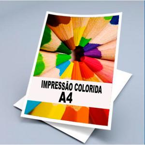 Impressão Laser - Couchê A4 - 115gr Couchê 115gr 21 x 29,7 cm Frete ou Frente e verso  Impressão laser -  Escolha nas variações se deseja que as impressões sejam feitas frente e verso ou somente 1 impressão por folha. Material Produzido e Faturado por N.I.D.I. Ltda