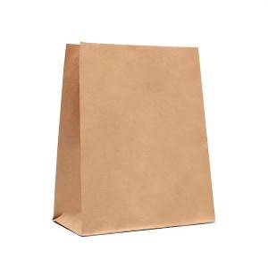 SACO DELIVERY GRANDE Saco Kraft A34xL27xF18,5 cm Sem impressão 90gr Sem verniz Opcional adesivo até 10x15 cm