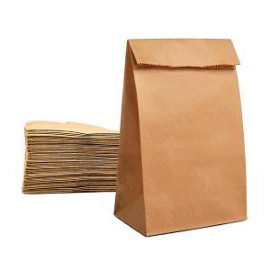 SACO DELIVERY PEQUENO Saco Kraft A37xL20xF11 cm Sem impressão 90gr Sem verniz Opcional adesivo até 10x15 cm